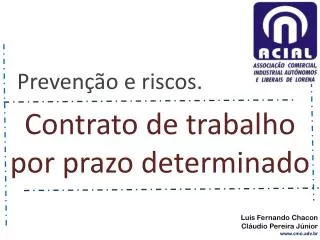 luis fernando chacon cl udio pereira j nior www cmo adv br