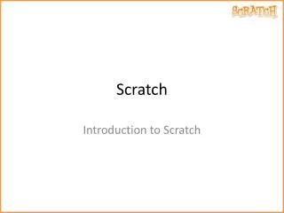 S cratch