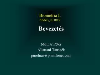 biometria i sanb bi1019