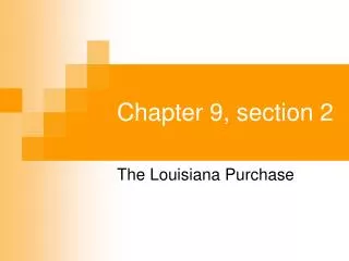 chapter 9 section 2