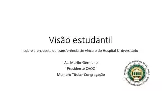 vis o estudantil