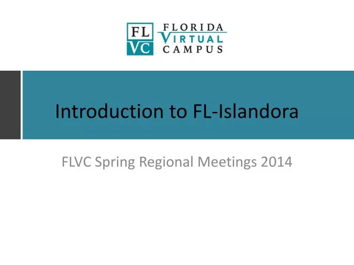 introduction to fl islandora