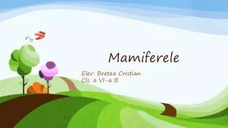 mamiferele