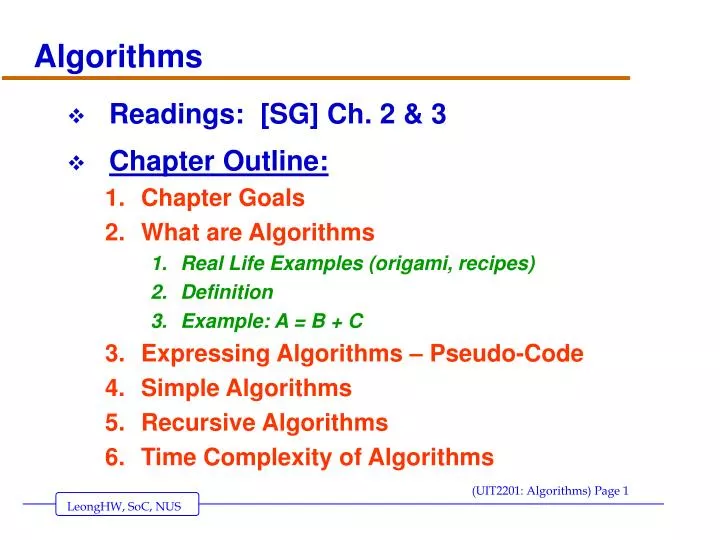 algorithm examples