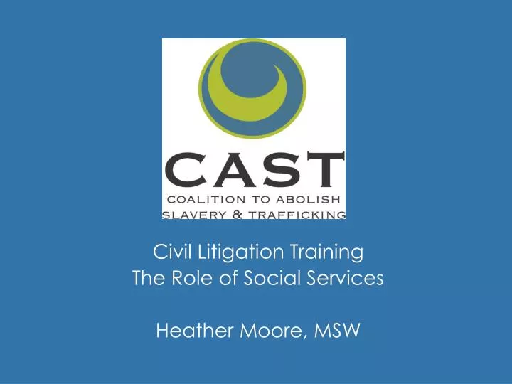 civil litigation training the role of social services heather moore msw