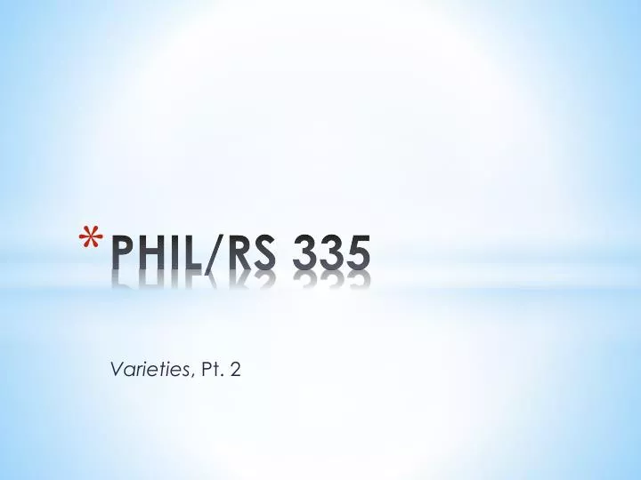 phil rs 335