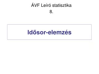 id sor elemz s
