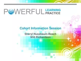 Cohort Information Session