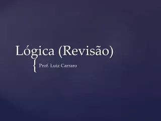 l gica revis o