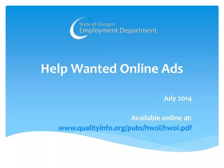 help wanted online ads