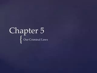 Chapter 5