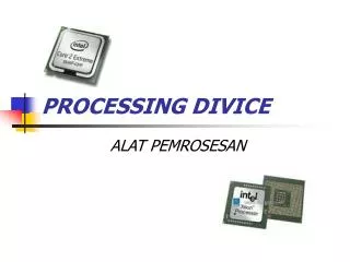 processing divice
