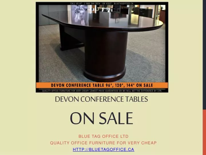 devon conference tables on sale