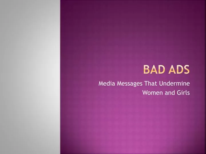 bad ads