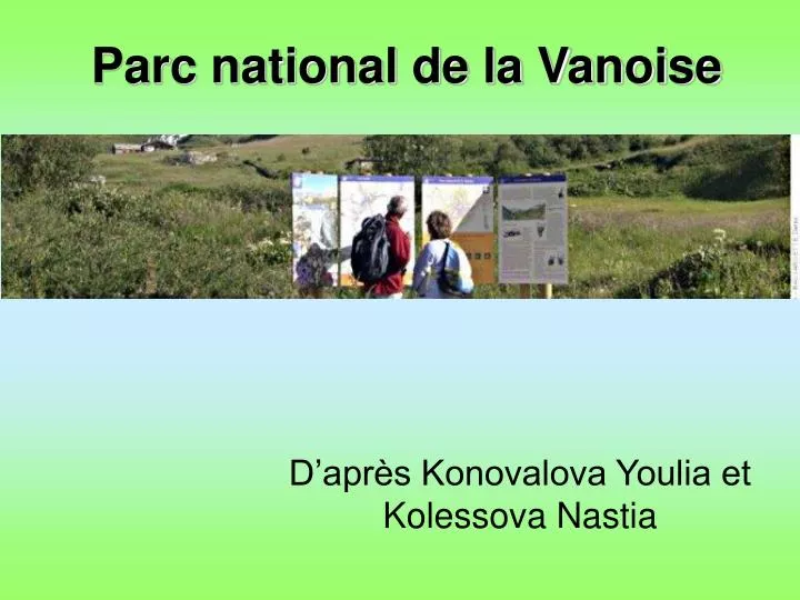parc national de la vanoise