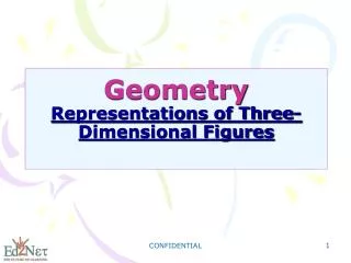 Geometry Representations of Three-Dimensional Figures