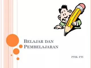 PPT - TEORI BELAJAR Dan PEMBELAJARAN PowerPoint Presentation, Free ...