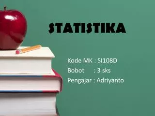 PPT - STATISTIKA PowerPoint Presentation, Free Download - ID:3465148