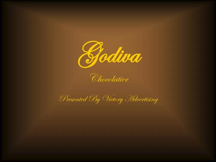 godiva chocolatier