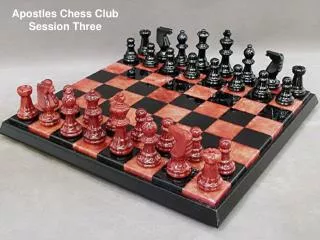 Apostles Chess Club Session Three