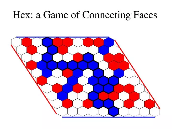 hex a game of connecting faces