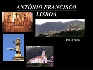 ant nio francisco lisboa