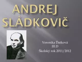 andrej sl dkovi