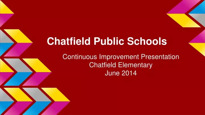chatfield public schools