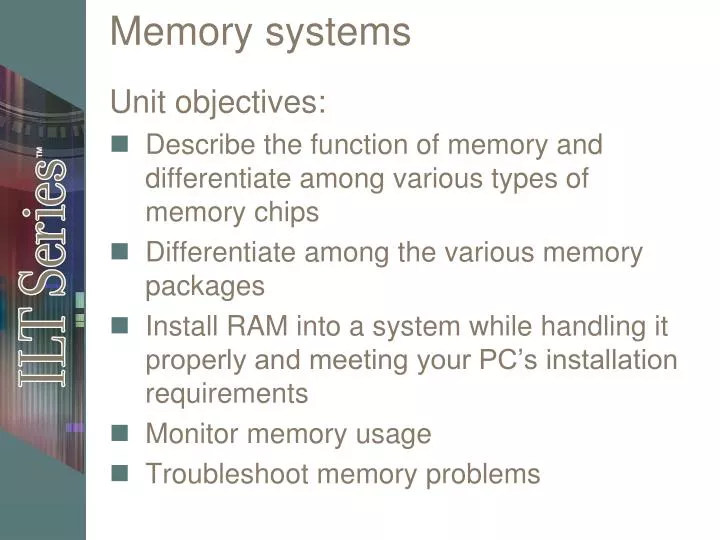 memory systems