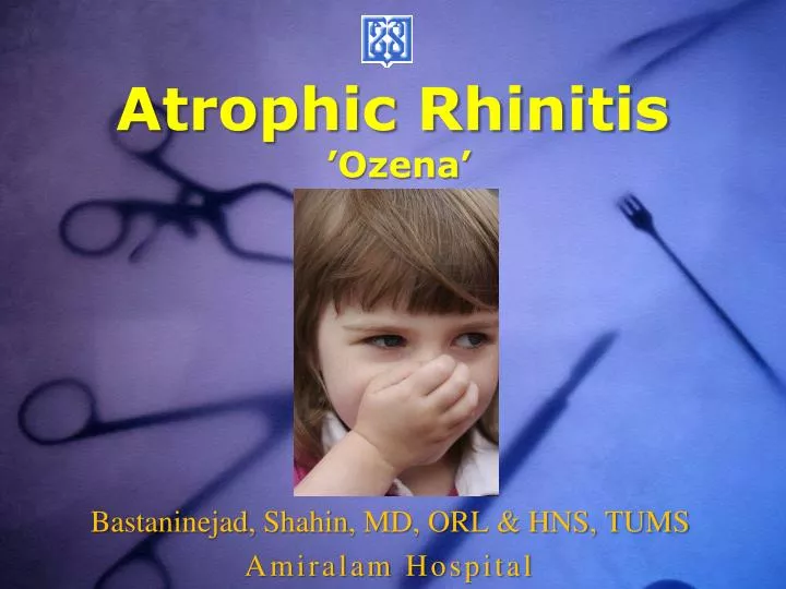 atrophic rhinitis ozena