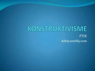 konstruktivisme