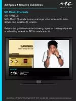 Ad Specs &amp; Creative Guidelines - slide 1