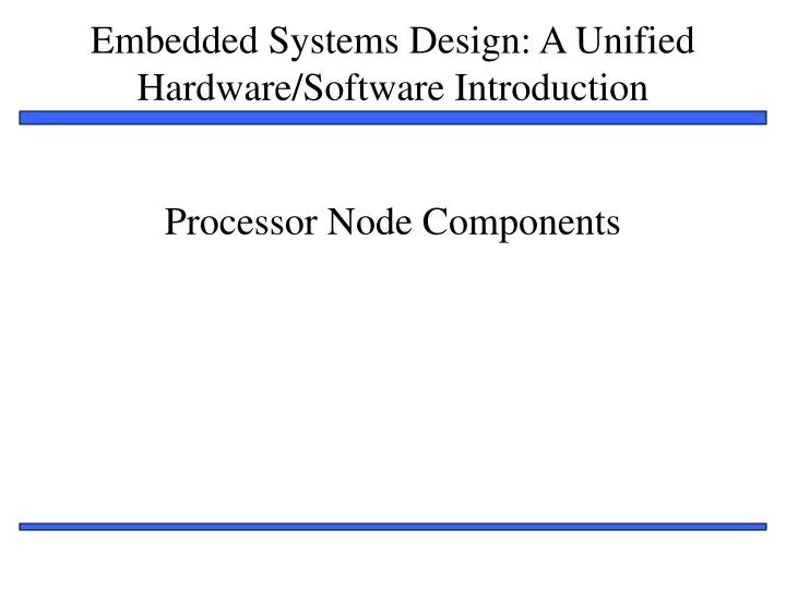 processor node components