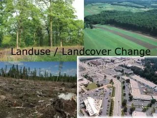 Landuse / Landcover Change
