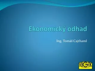 ekonomick odhad