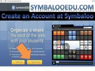 Create an Account at Symbaloo
