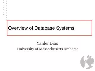 Overview of Database Systems