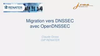 Migration vers DNSSEC avec OpenDNSSEC