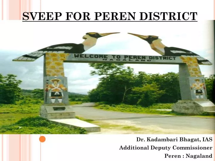 sveep for peren district