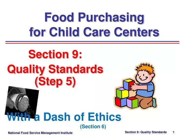 section 9 quality standards step 5