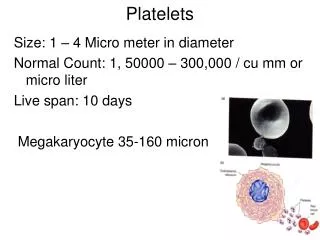 Platelets