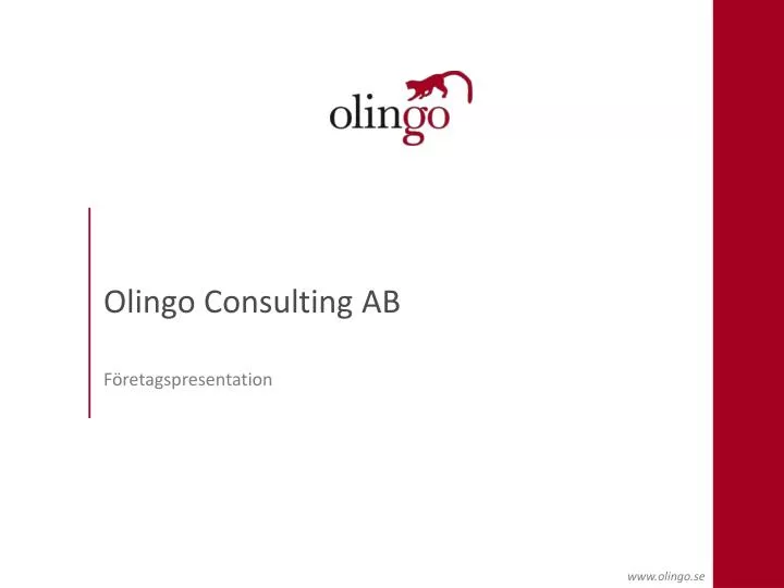 olingo consulting ab