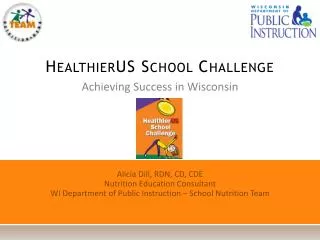 HealthierUS School Challenge