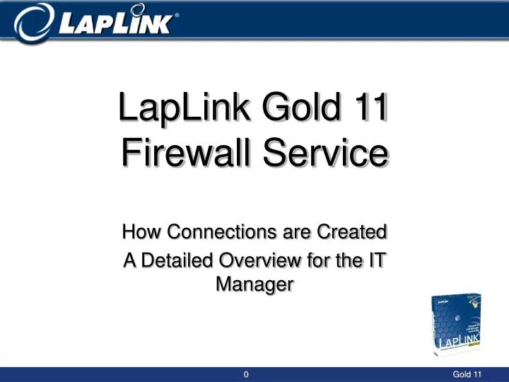 laplink gold 11 firewall service