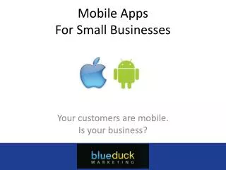 Mobile Apps For Small Businesses