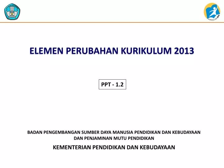 elemen perubahan kurikulum 2013