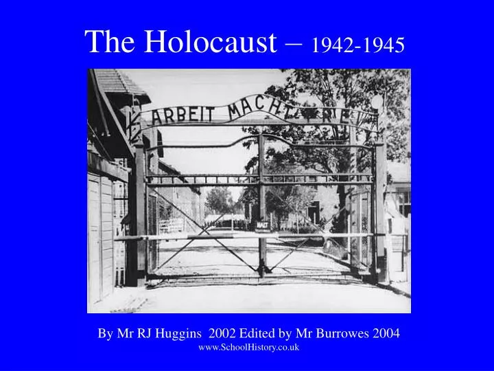 the holocaust 1942 1945