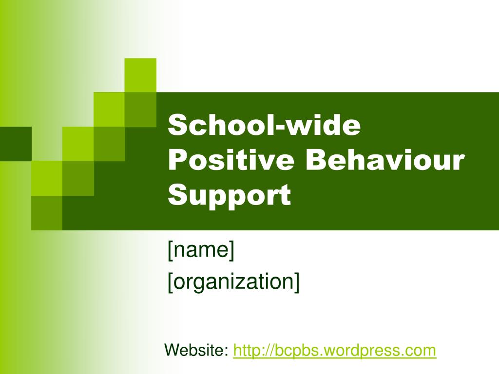 PPT - School-wide Positive Behaviour Support PowerPoint Presentation ...