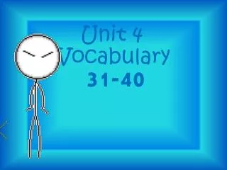 Unit 4