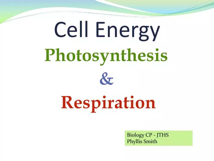 PPT - Cell Energy PowerPoint Presentation, Free Download - ID:6238959